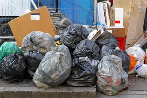 Professional rubbish removal team servicing a Central London area