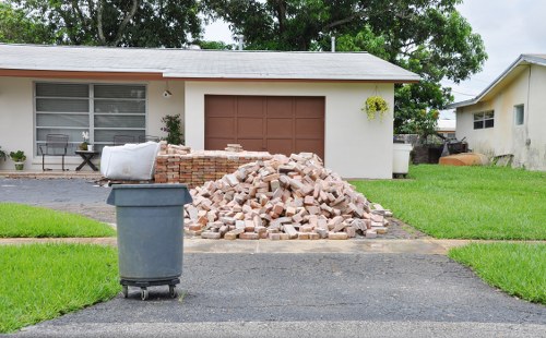 Eco-friendly waste management during flat clearance