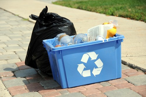 Community clean-up event in a Central London neighborhood